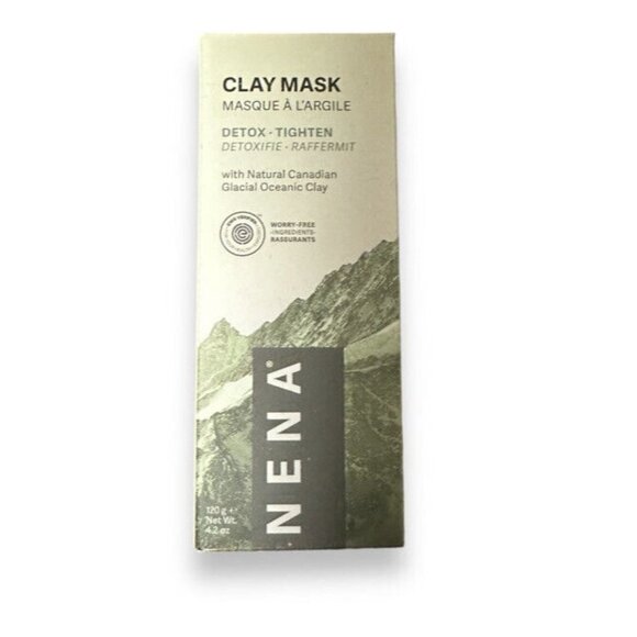 Nena Clay Mask Detox Tighten Glacial Oceanic Clay Mask New in Box Full Sz - Picture 2 of 3